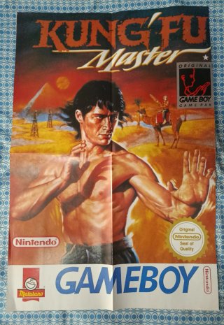 Póster Kung Fu Master Game Boy