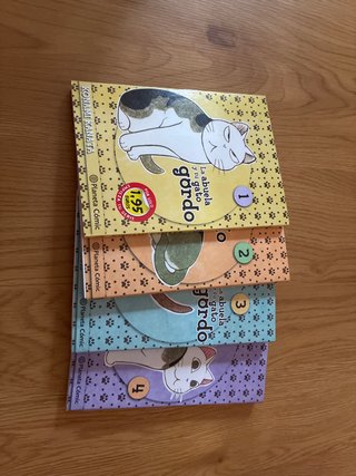 4 mangas la abuela y su gato gordo
