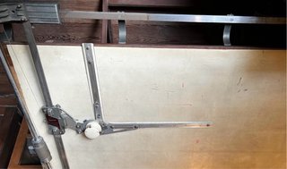 Tecnigrafo professionale con tavolo in legno Zucor