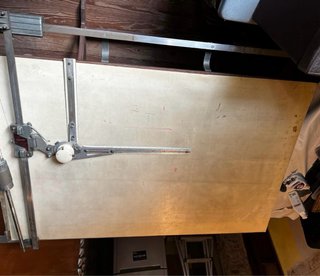 Tecnigrafo professionale con tavolo in legno Zucor