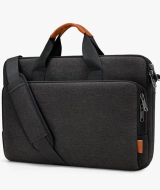 Maletín para portátil negro