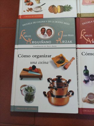 Colección libros Arguiñano y Arzak