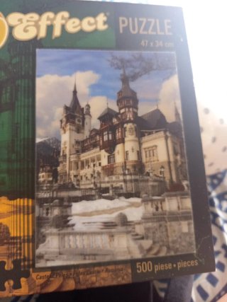 Puzzle 3D Peles Castle Romania 500 piezas