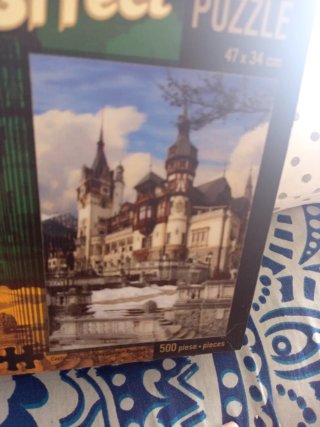 Puzzle 3D Peles Castle Romania 500 piezas