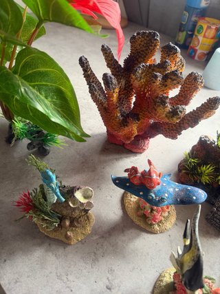 Decoración Acuario Peces Coral