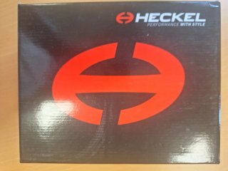 Zapatos de seguridad Heckel negros y amarillos