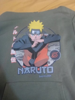Sudadera Naruto Shippuden Verde