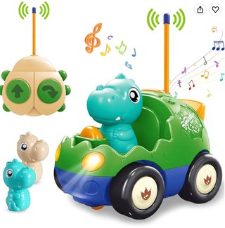 Coche Teledirigido de Dinosaurio para Bebés