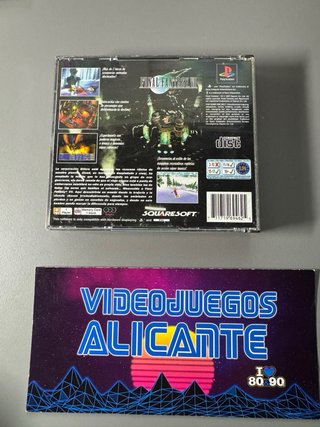 Final Fantasy VII PS1 PAL ESP