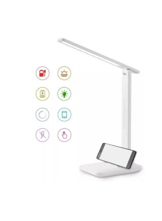 Lámpara LED de Escritorio 10W Táctil USB