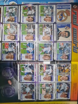 Álbum cromos La Liga retroooo varios años, complet