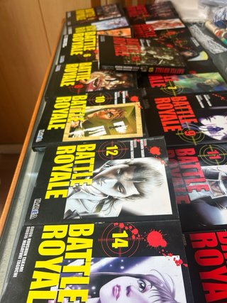 Coleccion completa mangas Battle Royale(15 libros)