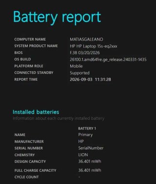 Portátil HP 15,6 Ryzen 7 16GB 512GB SSD