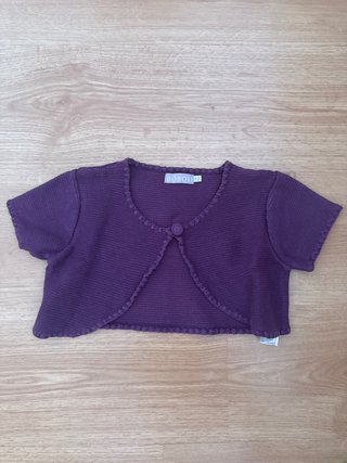 Bolero morado niña Boboli