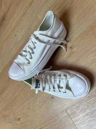 Converse Bambas Blancas