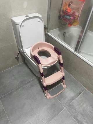 Adaptador WC niños con escalera