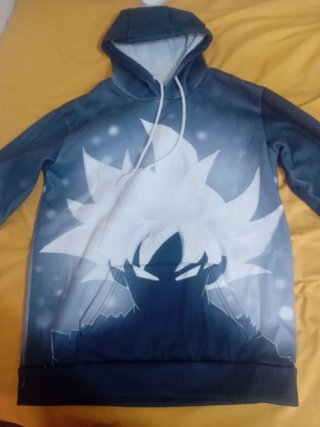 Sudadera con estampado de anime