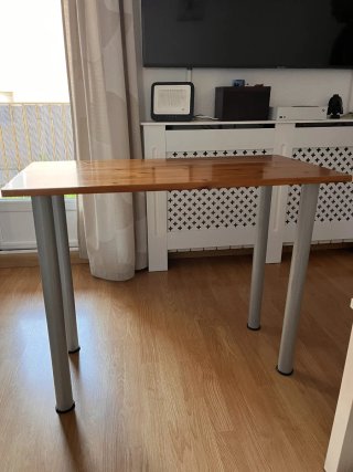 Escritorio de Madera y Metal