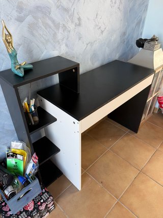 Escritorio de estudio o trabajo bicolor