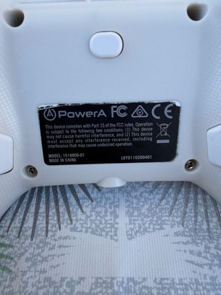 Mando Xbox Blanco y Dorado