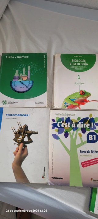 Libros 1°bachillerato ciencias