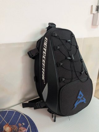 Maleta de moto Motocentric negra