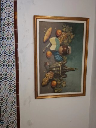Cuadro Bodegón al Óleo grande