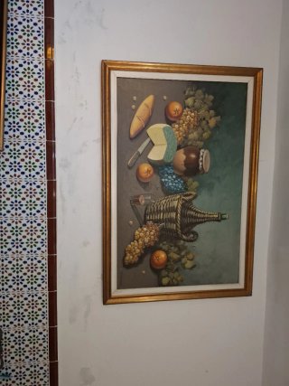 Cuadro Bodegón al Óleo grande