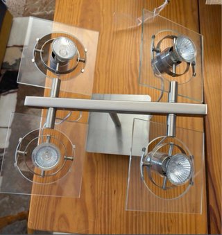 Lámpara de techo Ikea 4 focos