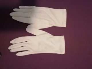 Gorro, velo, bolso y guantes de niña para comunion