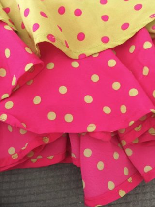Falda Flamenca y Flor para el Pelo