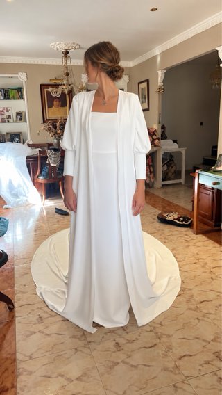 Vestido de Novia Blanco Sin Uso