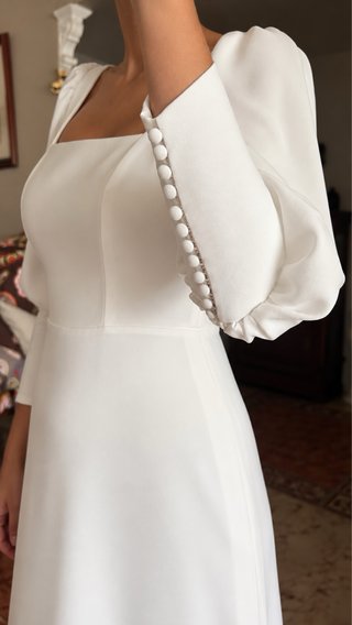 Vestido de Novia Blanco Sin Uso
