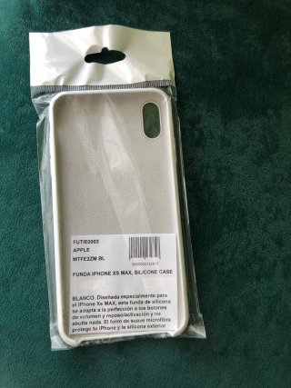 Funda Silicona Apple iPhone XS Max nuevas