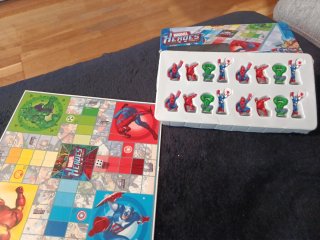 Juego de mesa Marvel Heroes Parchís Ludo