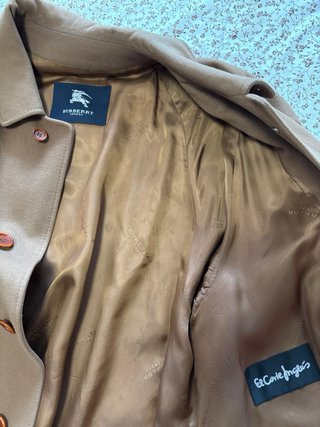 Abrigo hombre Burberry Marrón
