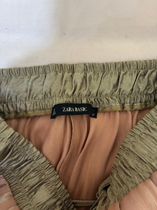 Pantalones Zara Brillo