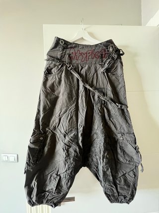 Pantalón Desigual Gris Oscuro