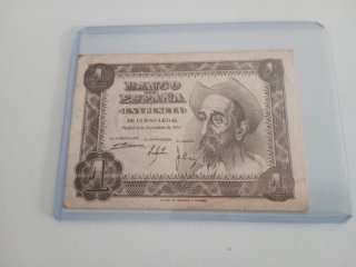 Billete 1 Peseta España 1951