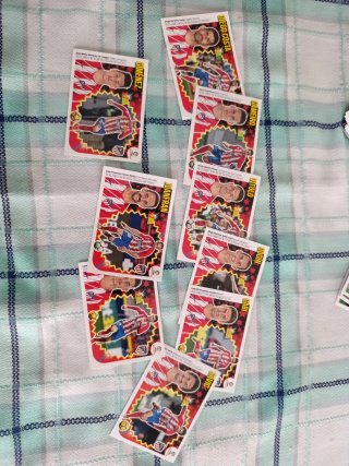Lote de 8 Cromos Atlético de Madrid 2018/2019