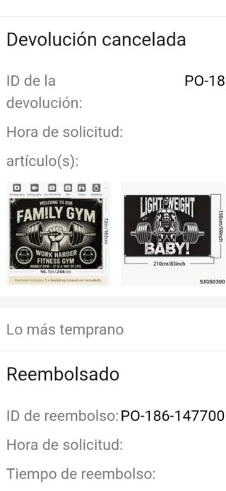 2 Telones para Decoración de Gimnasio