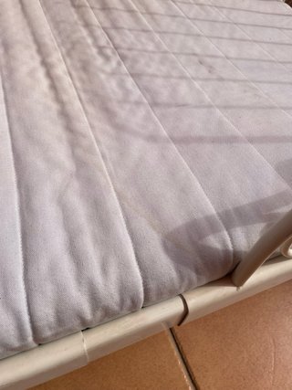 Cama Extensible de Metal Blanca 80x175 max
