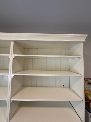 Pack 2 Estanterías Ikea Liartop Blancas 214x90x34