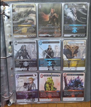 Lote 450 Cartas Final Fantasy CCG TCG