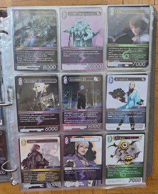 Lote 450 Cartas Final Fantasy CCG TCG