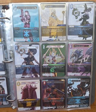 Lote 450 Cartas Final Fantasy CCG TCG