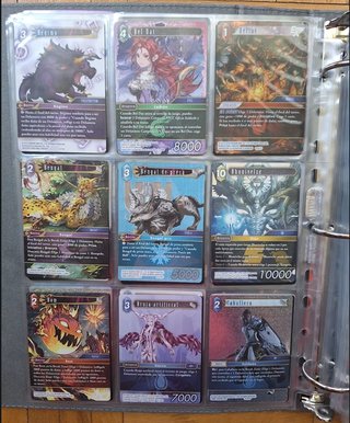 Lote 450 Cartas Final Fantasy CCG TCG