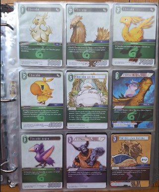 Lote 450 Cartas Final Fantasy CCG TCG