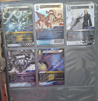 Lote 450 Cartas Final Fantasy CCG TCG