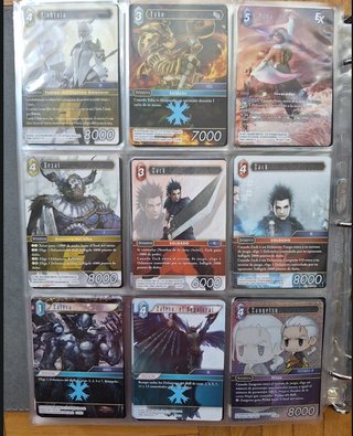Lote 450 Cartas Final Fantasy CCG TCG